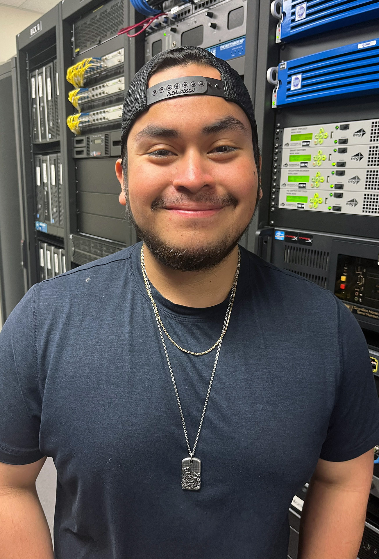 This is a photo of UTVS Production Manager Ben Koshiol.