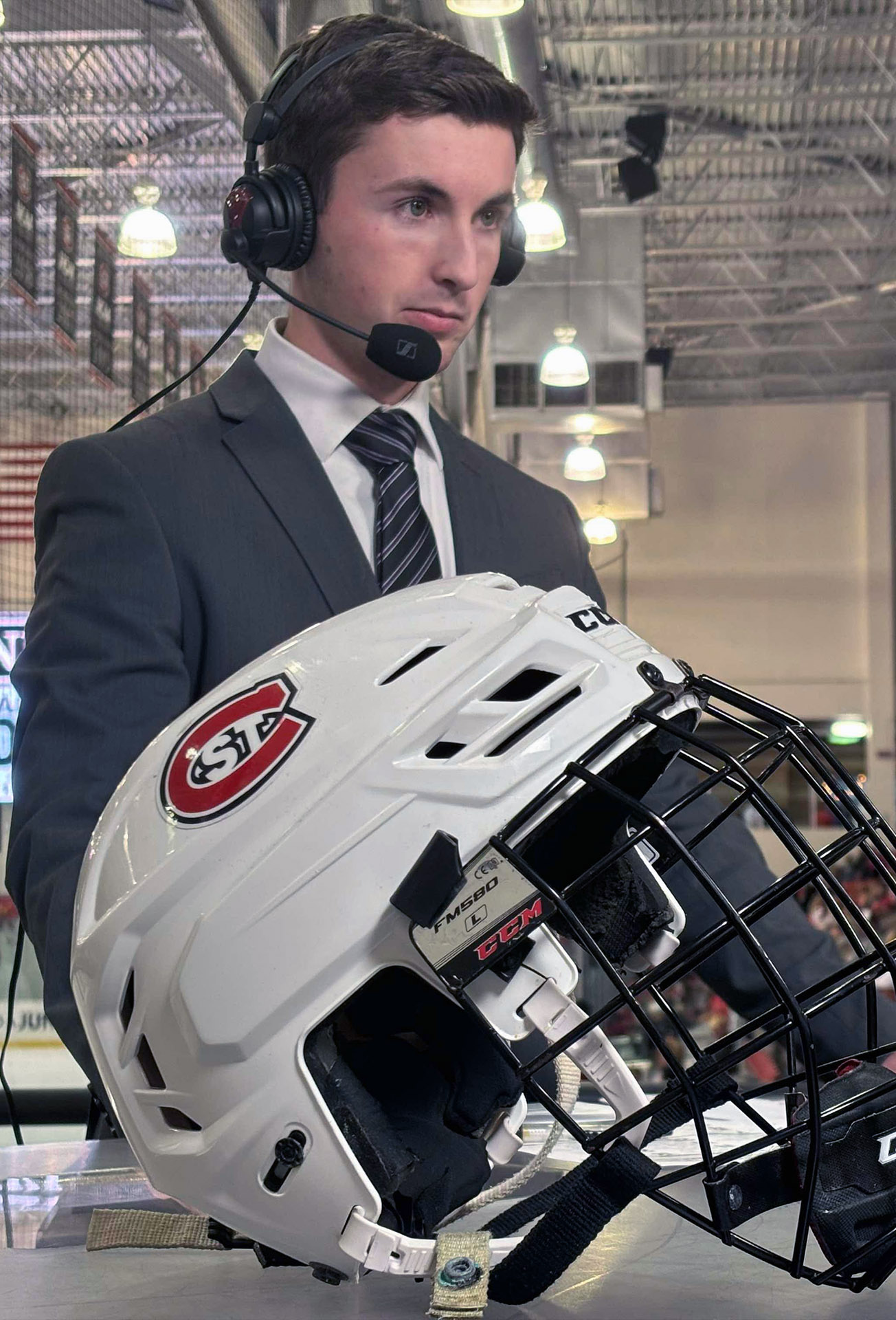 This is a photo of UTVS Sports Director Noah Grant.