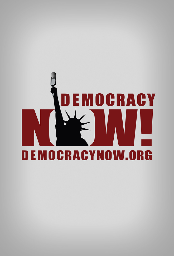 This is the Democracy Now! UTVS Show Poster.